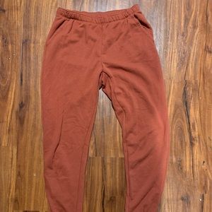 Aerie Rust Joggers